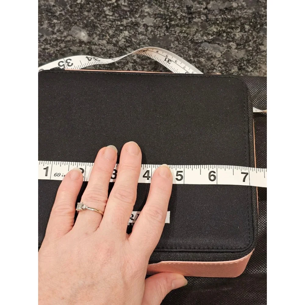 Prada Black & Pink Square Hard Travel Case NWT - Picture 13 of 17